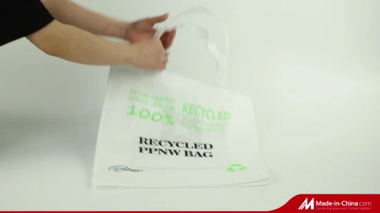卸売カスタムホットセール 100% リサイクル PP 環境に優しい不織布ショッピングバッグ